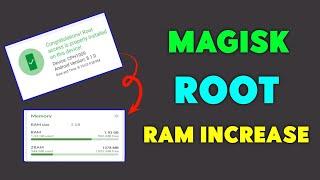 How To Root Any Android Mobile Phone Without Computer  Ram Increase Android  Magisk App Github 