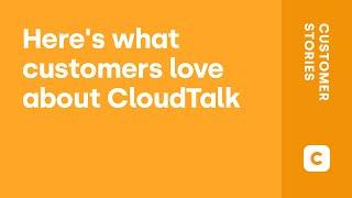 Heres what customers love about CloudTalk