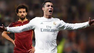 Cristiano Ronaldos first meet Mo Salah - Real Madrid Crushed Roma