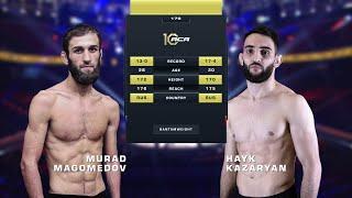 Мурад Магомедов vs. Айк Казарян  Murad Magomedov vs. Hayk Kazaryan  ACA 179