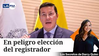 Preocupación de posible anulación de elección del registrador