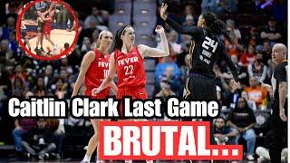 SHOCKING Caitlin Clark’s Brutal Foul by Mabrey & Bonner in Devastating Playoff Loss to Sun