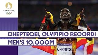 Joshua Cheptegei   Mens 10000m Olympic Champion  Paris 2024 Highlights