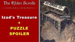 Izads Treasure - Side Quest with Puzzle Spoiler - ESO 2023