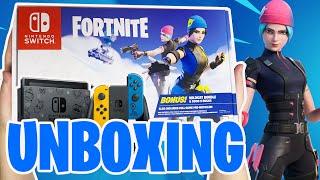 Nintendo Switch Fortnite Wildcat Bundle Unboxing