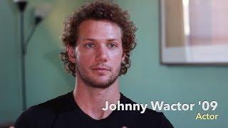 Johnny Wactor 09 -- Actor -- College of Charleston Alumnus