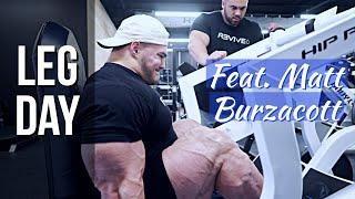 Nick Walker  Leg Day with Matt Burzacott