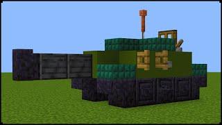 How to Build a Tank  Military Base in Minecraft