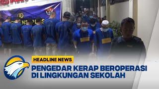 HEADLINE NEWS 0709 Polrestabes Bandung Ringkus 45 Pengedar N4RK0B4