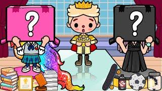 Nerd Vs Badass Who Will Be The Princess?  Toca Life Story  Toca Boca