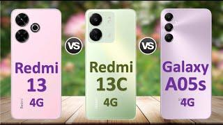 Xiaomi Redmi 13 Vs Xiaomi Redmi 13C Vs Samsung Galaxy A05s