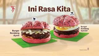 Nikmati Burger Rendang Kembali di #IniRasaKita