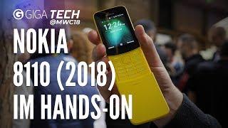 Nokia 8110 4G im Hands-On Legendäres Matrix-Handy neu aufgelegt  - GIGA.DE