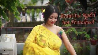 94 Bengal Beauty Rupsa Hot Saree Photoshoot Indian Beautiful Model HOT PhotoShoot