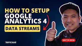 Google Analytics 4 GA4 - How To Create and Setup Data Streams