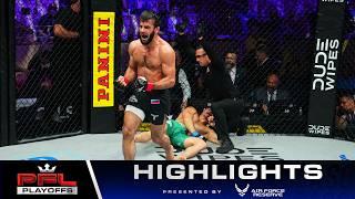 Full Fight Highlights from Hollywood  2024 PFL Playoffs  PFL 8 2024