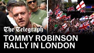 We want our country back Thousands march at Tommy Robinson rally