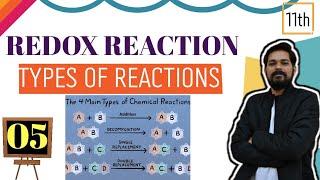 Redox Reactions Mole Concept-2 । Class 11 L5   Type of reactions  Balancing of Redox Reaction