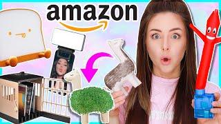 Testing Weird Amazon Products and VIRAL Tiktok Products YOU NEED to buy 