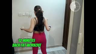 12 MIN BACK FAT WORKOUT   Toned Back Muscles - Get Rid of Back Fat  Diwata sa Siargao