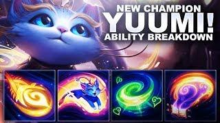 Yuumi Abilities in ActionTest- League of Legends Yuumi Abilities Interactions