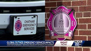 Chatham EMS Savannah Fire experience brief connection outage