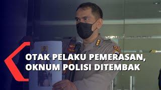 Otak Pelaku Pemerasan Oknum Polisi Ditembak