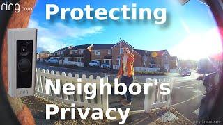 Protect Your Neighbors Privacy With Ring Cameras & Doorbells