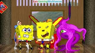 SpongeBob SquarePants And Street Fighter Characters VS Shuma-Gorath In A MUGEN Match  Battle