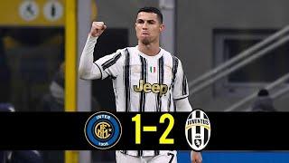 Inter Milan 1-2 Juventus All Goals & highlights  Coppa Italia Semi-Final 20202021