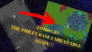 ZOMBS.IO  Making the Smiley Base 4 Player AFK