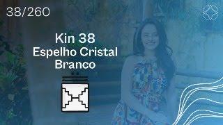 KIN 38 - Espelho Cristal Branco - Tzolkin #DESAFIO260DIAS