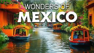 Wonders of Mexico  The Most Amazing Places in Mexico  Travel Video 4K