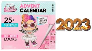 2023 ЛОЛ Адвент Календарь LOL Surprise Advent Calendar 2023 with Costume Designer exclusive doll