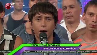 Los últimos momentos de Yingo al aire en Chilevisión