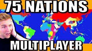 Every Country Controlled by a Player Massive HOI4 Multiplayer