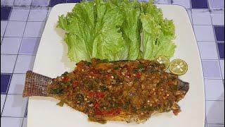 IKAN GORENG SAMBAL PECAK - BIKIN NAMBAH NASI  MASAKAN SIMPLE