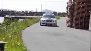 Bmw M3 V8 Turbo Burnout AWESOME SOUND