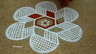 Vaigasi madham Rangoli  simple kolam  easy muggulu