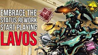 Lavos takes FULL ADVANTAGE of the Status Rework  Lavos Build & Guide  Warframe Jade Shadows