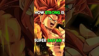 “Super Saiyan 4 is WEAK now” #shorts