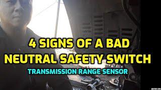 4 Signs of a Bad Neutral Safety Switch  Transmission Range Sensor