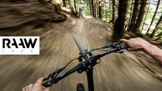 Adrenaline Rush GoPro POV on Champerys Insane World Cup Downhill Track  RAAW Laps