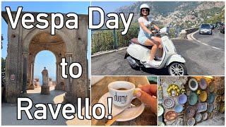 How to rent a vespa on the Amalfi Coast & Day trip to Ravello