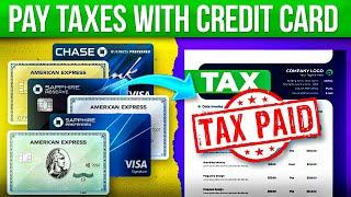 How To Earn Points By Paying Taxes With A Credit Card 2024 Guide