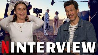 THE SIGNAL 2024 - Behind The Scenes Interview With Peri Baumeister & Florian David Fitz  Netflix