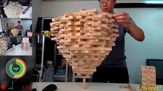 1512 Jenga on 1 Old World Record