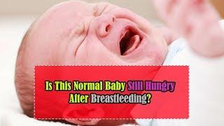 My Baby is Hungrier Than Usual  Is This Normal Baby Still Hungry After Breastfeeding?