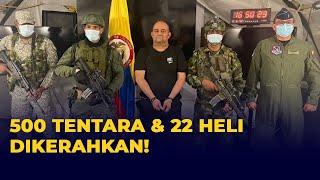 Detik-Detik Bos Gembong Narkoba Paling Dicari di Kolombia Ditangkap