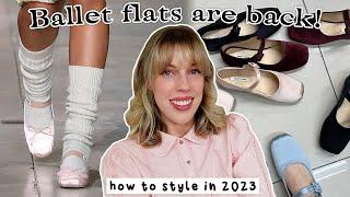 BALLET FLATS  History of the Ballet Flat and How to Style in 2023